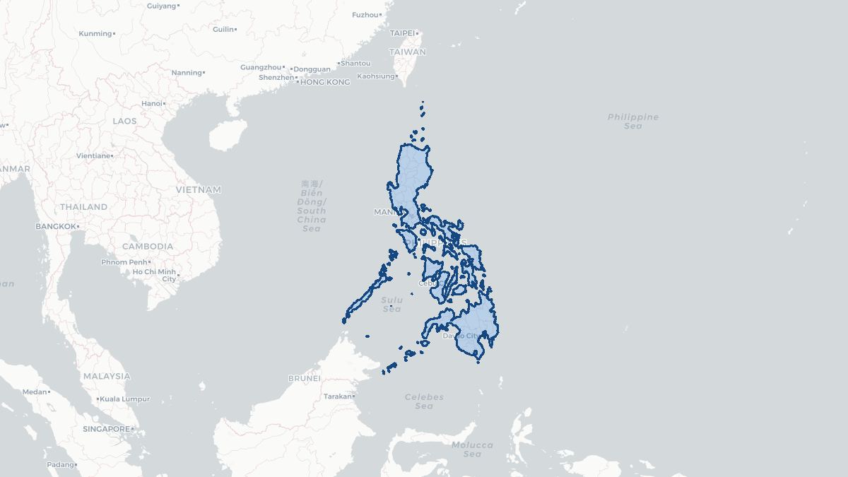 Map of Philippines