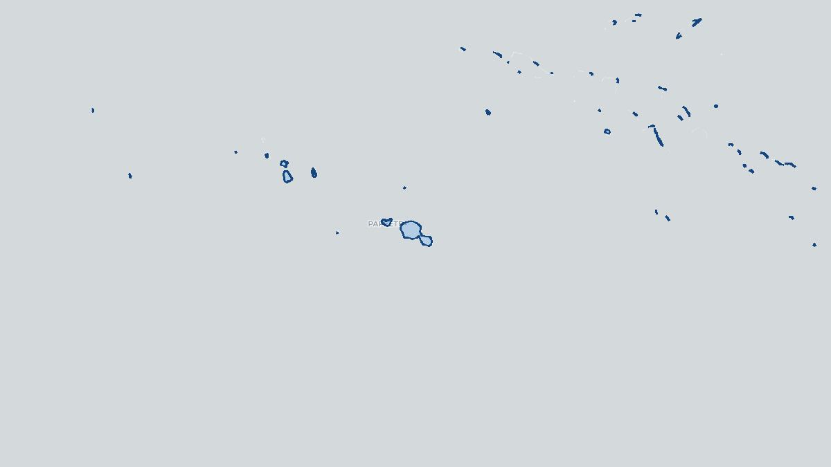 Map of French Polynesia