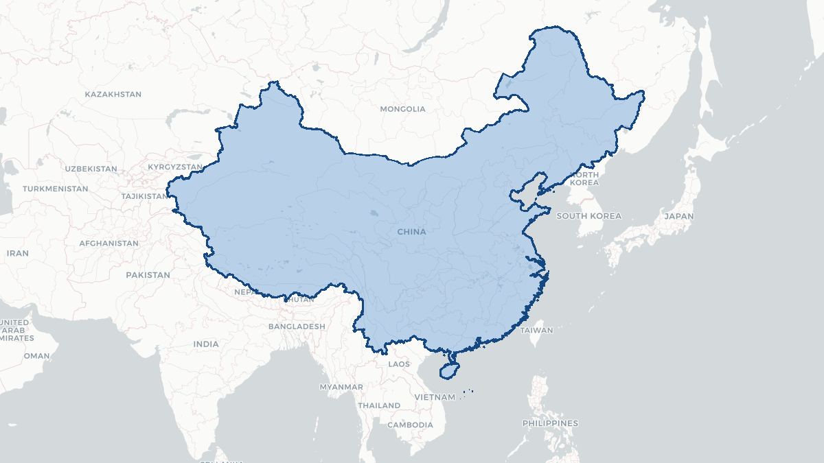 Map of China