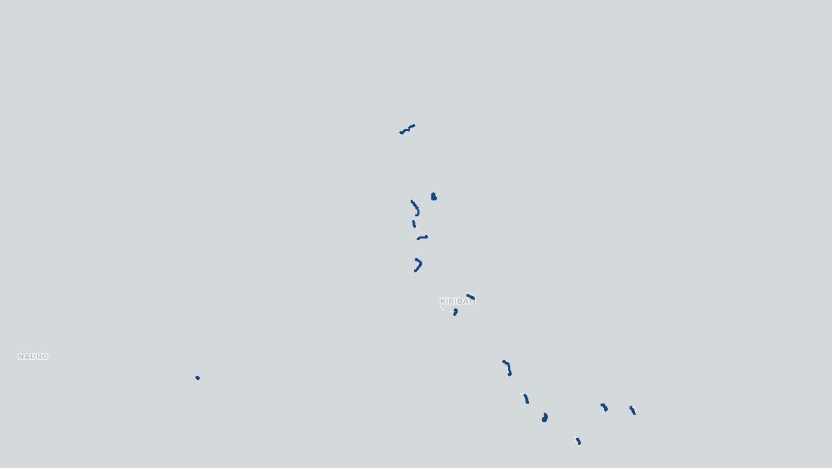 Map of Kiribati