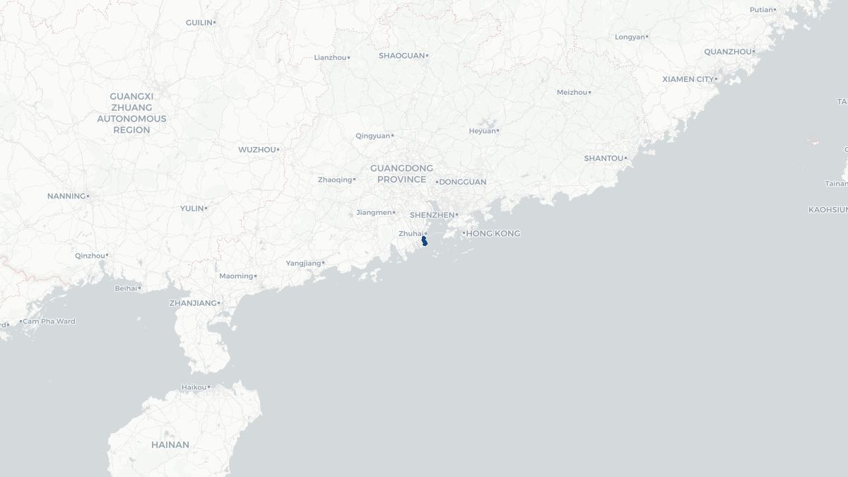 Map of Macau