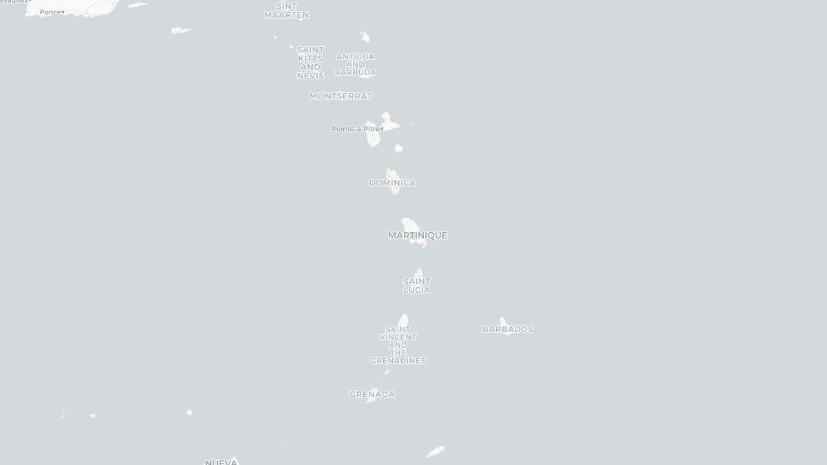 Map of Martinique