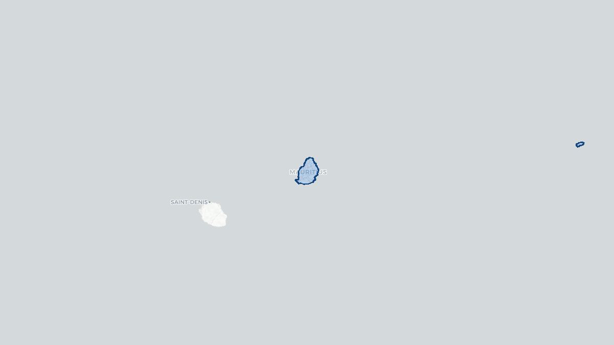 Map of Mauritius