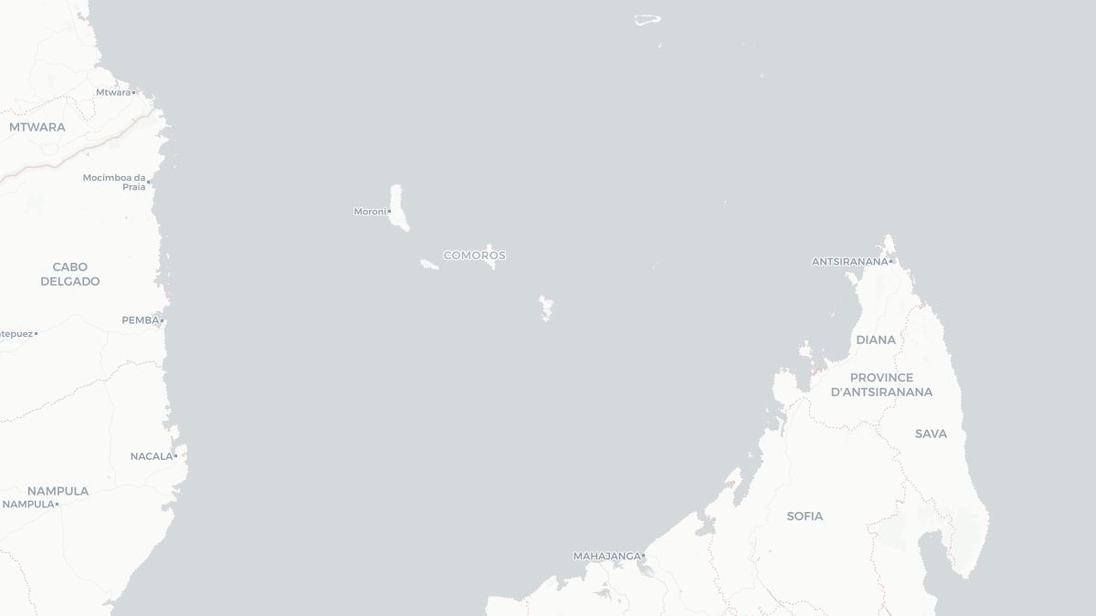 Map of Mayotte