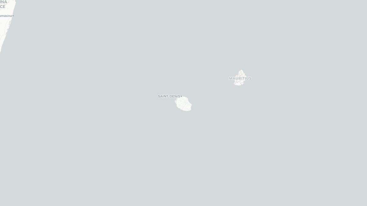 Map of Reunion