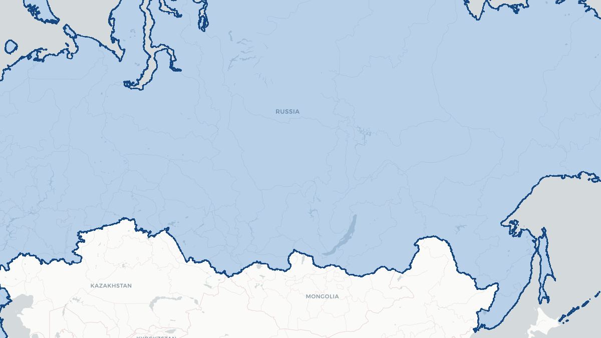Map of Russia